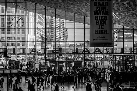 people standing inside building thumbnail