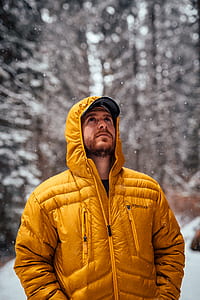 shallow focus photography of man looking up thumbnail