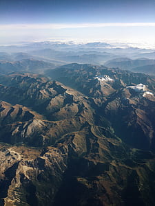 bird's eye view of mountains thumbnail