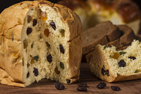 baked bread on brown surface thumbnail