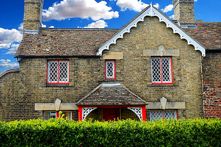 nature, sky, clouds, house thumbnail