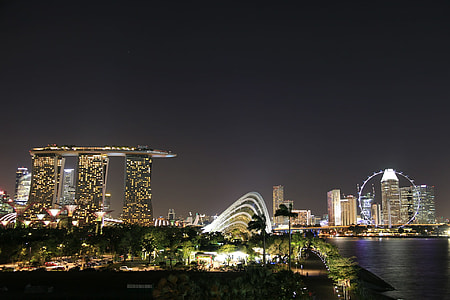 marina bay sands at Singapore during nighttime thumbnail