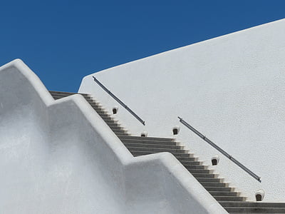gray concrete stair at daytime thumbnail