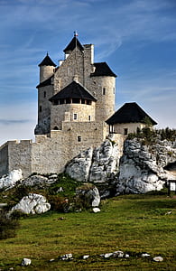 white and black concrete castle during day thumbnail