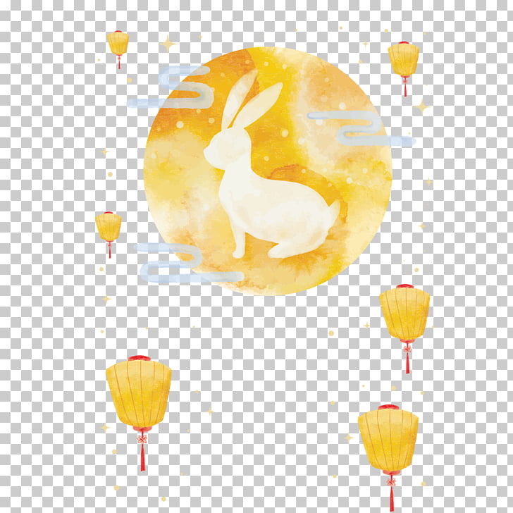 Mooncake Mid Autumn Festival Moon Rabbit Mid Autumn Festival Material Rabbit Illustration Png Clipart Free Cliparts Uihere