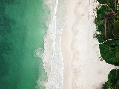 aerial of beach thumbnail