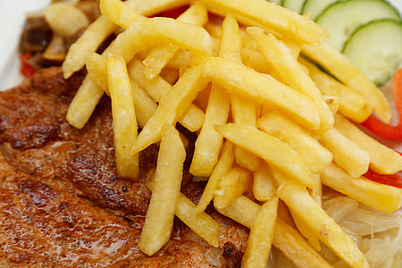 closeup photo of french fries thumbnail