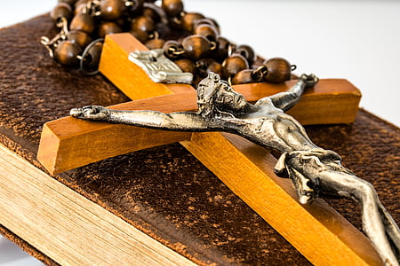 macro photography of brown rosary thumbnail