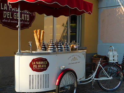 parked ice cream cart thumbnail