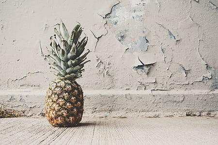 Pineapple Beside Concrete Wall thumbnail