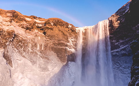 waterfalls during daytime thumbnail