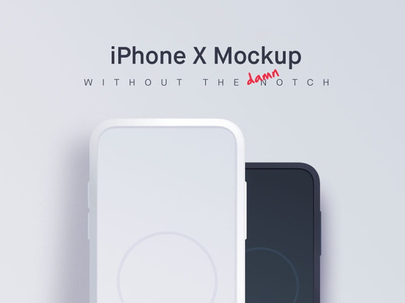iPhone X Mockup sketch file sketch file