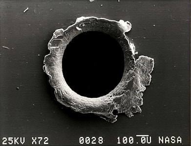 microscopic photography of hole thumbnail