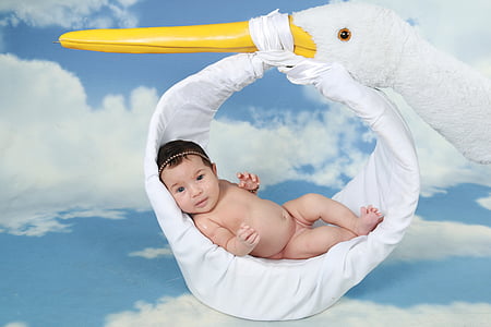 baby in portable hammock thumbnail