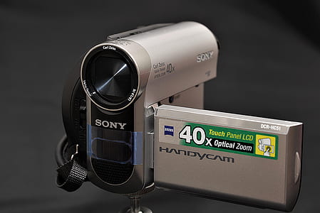 silver Sony Handycam thumbnail