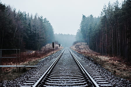gray train railway thumbnail