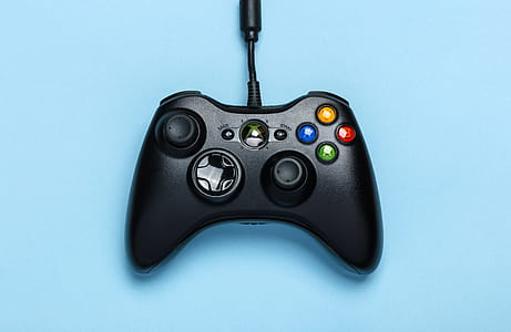 Black Microsoft Xbox Game Controller thumbnail