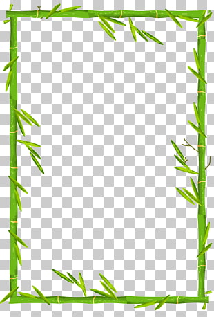 Bamboo, Bamboo Border, bamboo frame illustration PNG clipart