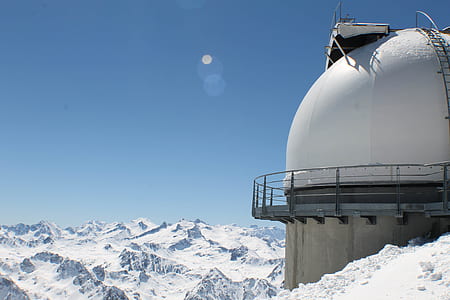 white concrete building under clear blue sky during daytime thumbnail