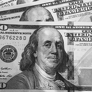 close-up photo of 20 US dollar banknote thumbnail