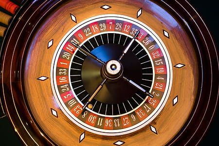 round brown wooden number wheel thumbnail