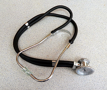 black stethoscope in table thumbnail