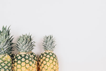 green and yellow pineapple fruits thumbnail