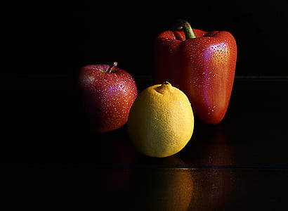 Red Bell Pepper Red Apple Lemon Citrus thumbnail