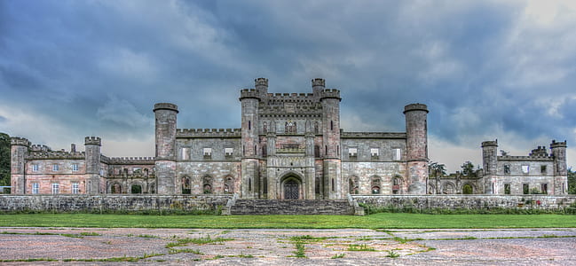 landscape photography of gray concrete castle thumbnail