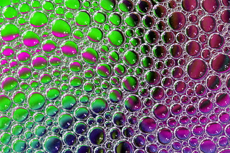 macro, abstract, soap, bubbles, reflection, water and soap thumbnail