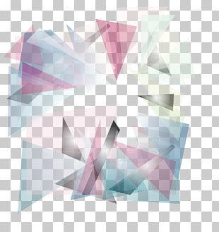 Euclidean Geometry Abstraction, pink abstract background, PNG clipart