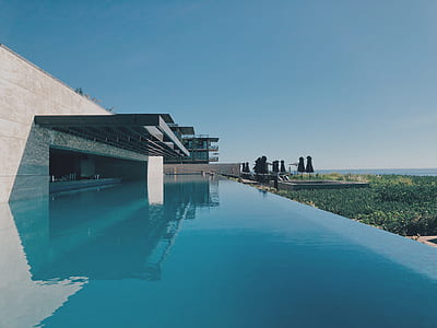 swimming pool at daytime thumbnail