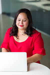 Photography of Woman Using Laptop thumbnail