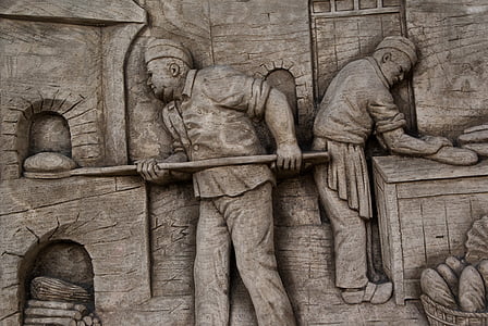 brown two bakers wall art thumbnail