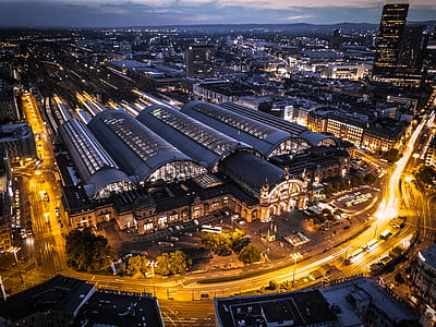 architectural photography of black building thumbnail
