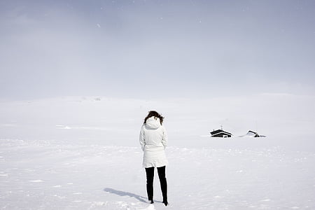 person in white hoodie and black pants thumbnail