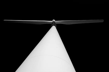 grayscale photography of airplane propeller thumbnail