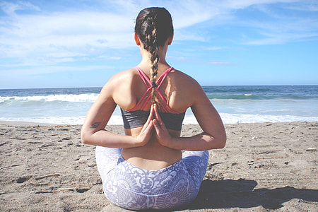 Person doing yoga thumbnail