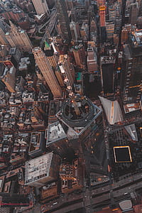 aerial photography of high-rise buildings thumbnail