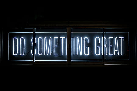 Do Something Great light signage thumbnail