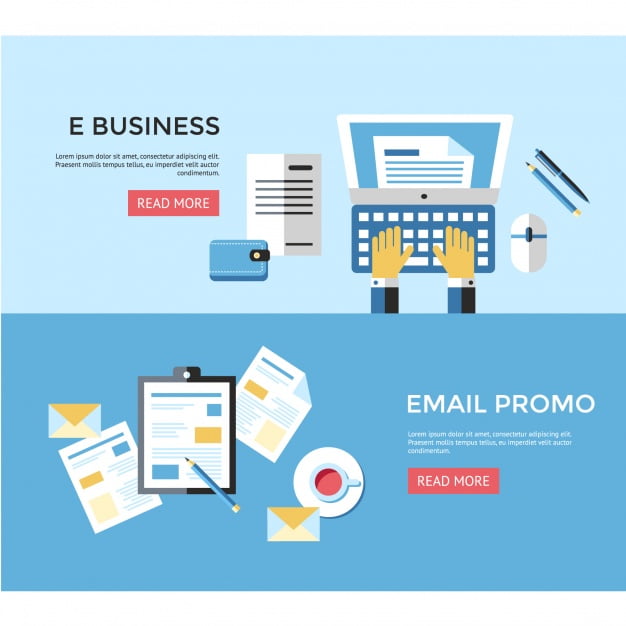 Business And Email Banner Eps File Free Graphics Uihere