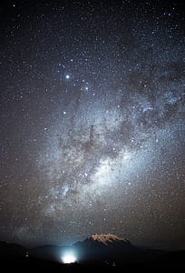 galaxy during nighttime thumbnail