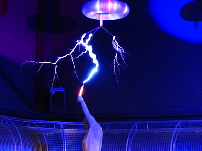 person holding orange tool with lightning effect above ceiling thumbnail