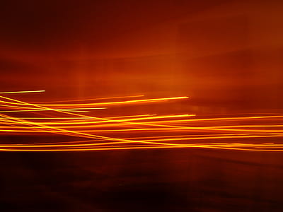 time lapse photography of orange lights thumbnail