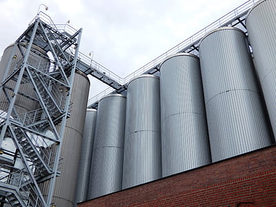 low angle photography of factory equipment thumbnail