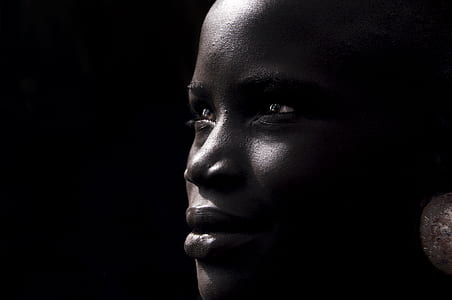 close-up photography of woman face thumbnail