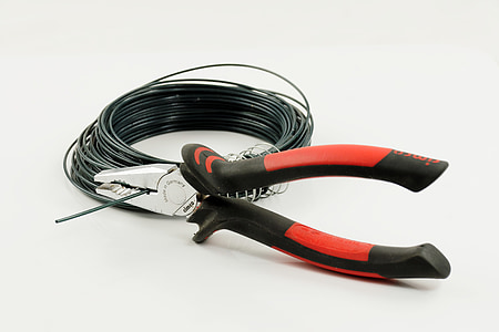 black and red handled pliers thumbnail