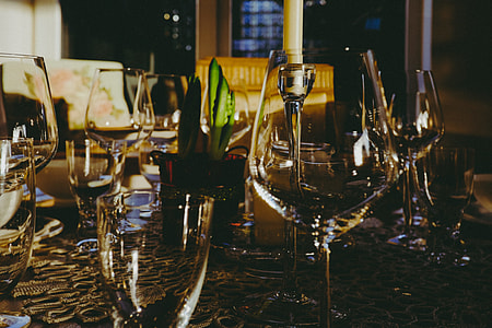 Glasses on a table thumbnail