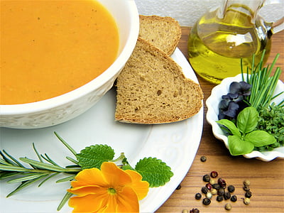 wheat bread beside oil thumbnail
