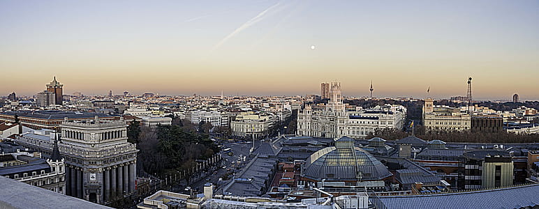City Landscape during Sunset thumbnail